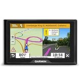 Garmin Drive 52 MT-S EU –Navigationsgerät mit 5“ (12,7 cm) Farbdisplay,vorinstallierten Europakarten (46 Länder),Live Traffic via Smartphone Link App,Fahrerassistenz,Parkplatzsuche,TripAdvisor,Schwarz