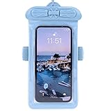 Vaxson Hülle Blau, kompatibel mit Falk Tiger evo, wasserdichte Tasche Handyhülle Waterproof Pouch Case [Nicht Displayschutzfolie Schutzfolie ] Neue