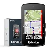 Bryton Rider 750SE 2.8' Farb-Touchscreen GPS Fahrradcomputer mit Offline-EU-Karte und Navigation