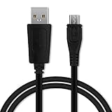 CELLONIC® USB Kabel 1m für Becker Ready 50 Ready 6 Ready 70, Transit 50 Transit 6 Transit 70, Professional 6 GPS Navigator Ladekabel Micro USB auf USB A 2.0 Datenkabel 1A schwarz PVC