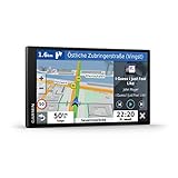 Garmin DriveSmart 65 mit Amazon Alexa Sprachassistenz – Navigationsgerät mit 6,95“ (17,7 cm) Farbdisplay, 3D-Europakarten (46 Länder), Live Traffic via Drive App, Fahrerassistenz