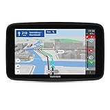 TomTom Navigationsgerät GO Discover (7 Zoll, Stauvermeidung dank TomTom Traffic, Karten-Updates Welt, schnelle Updates via WiFi, Verfügbarkeit von Parkplätzen, Kraftstoffpreise), TomTom GO Discover 7"