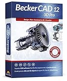Becker CAD 12 3D PRO - sophisticated 2D and 3D CAD software for professionals - for 3 PCs - 100% compatible with AutoCAD - Windows 10, 8.1, 7