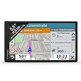 Garmin DriveSmart 55 MT-S EU – Navigationsgerät mit 5,5“ (14 cm) Farbdisplay, vorinstallierten 3D-Karten für Europa (46 Länder), Live Traffic via Garmin Drive App, Sprachsteuerung & Fahrerassistenz