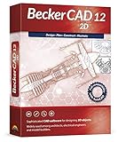 Becker CAD 12 2D - professional CAD software for 2D design and modelling - for 3 PCs - 100% compatible with AutoCAD - Windows 10, 8.1, 7